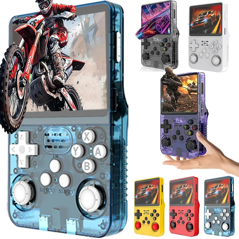 R36S Retro Handheld Game Console – 3.5" Screen, ARKOS System