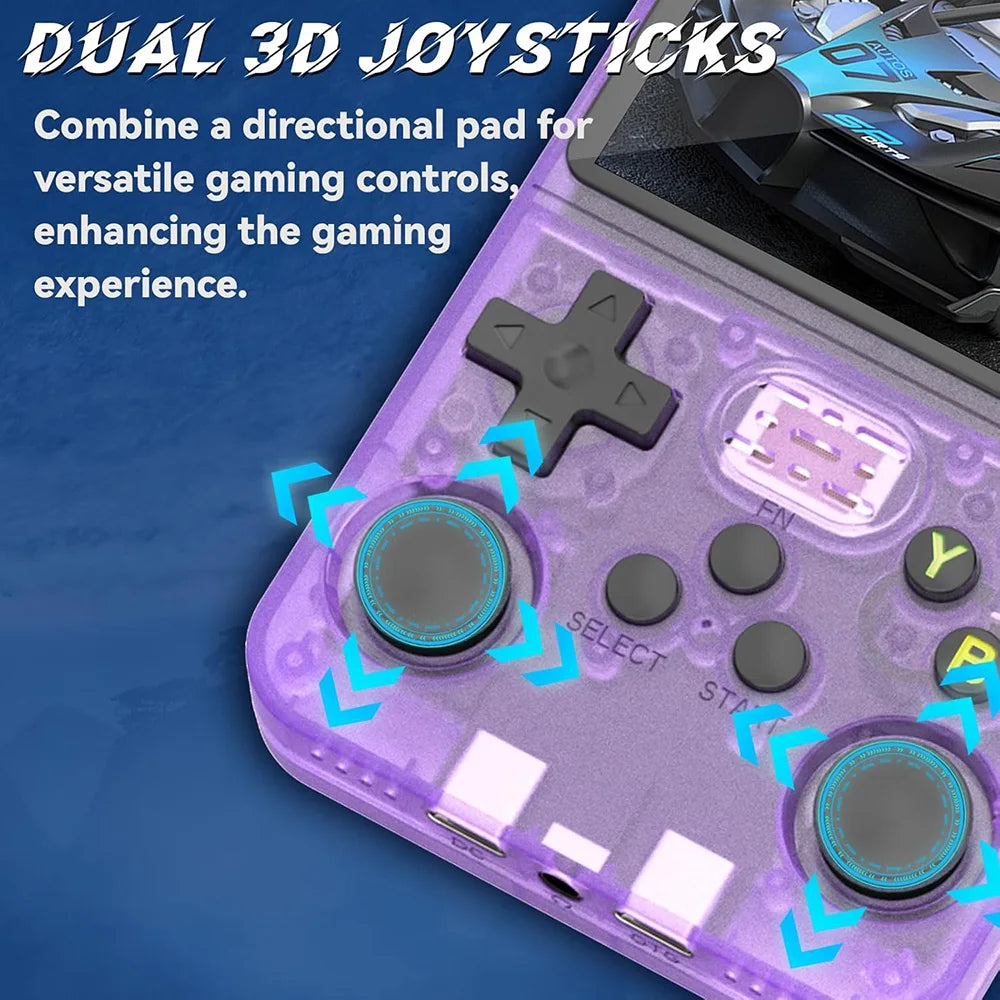 R36S Retro Handheld Game Console – 3.5" Screen, ARKOS System