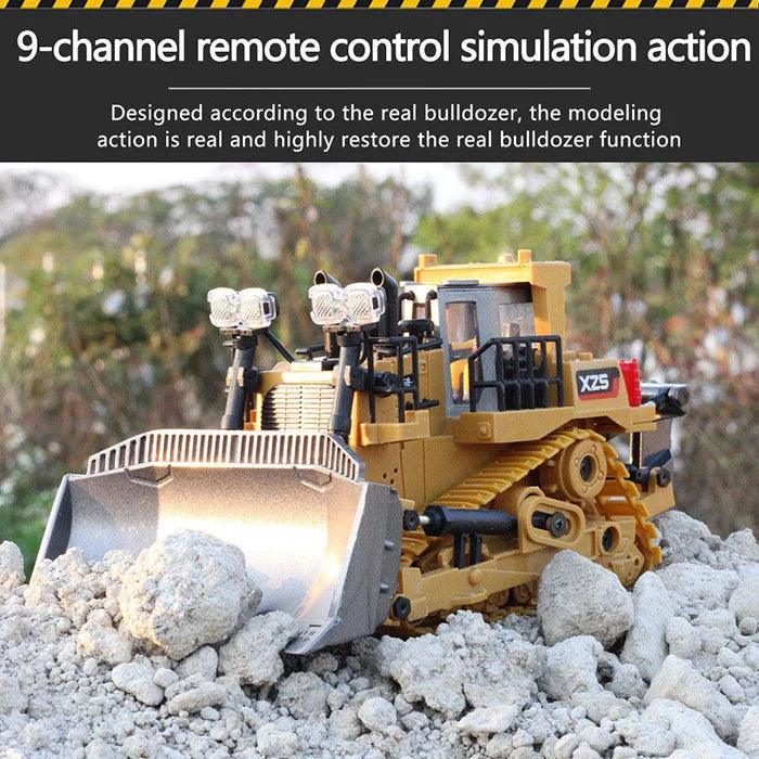 RC Car Children Toy Remote Control Car Toy Boy Radio Control Excavator Dump Truck Bulldozer Electric Grab Pushdozer Kid Toy Gift