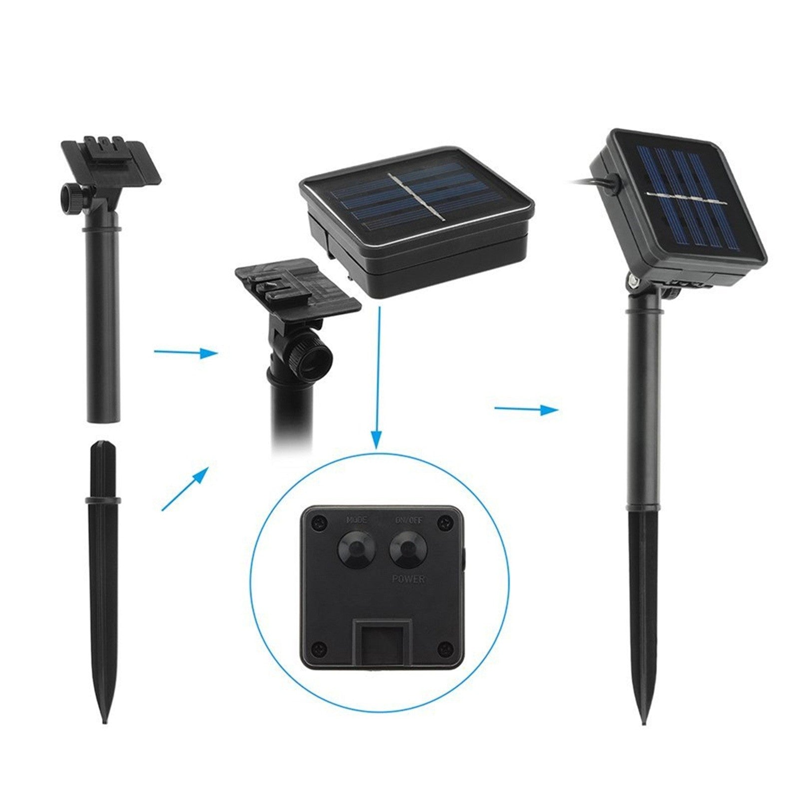 Solar Bubble Ball String Lights – Waterproof Outdoor Christmas Lamp