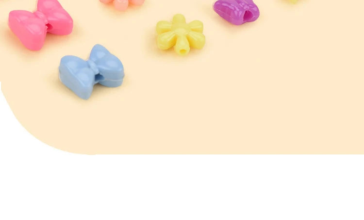 DIY Beaded Jewelry Set – 24 Grid Spacer Beads Kit for Girls