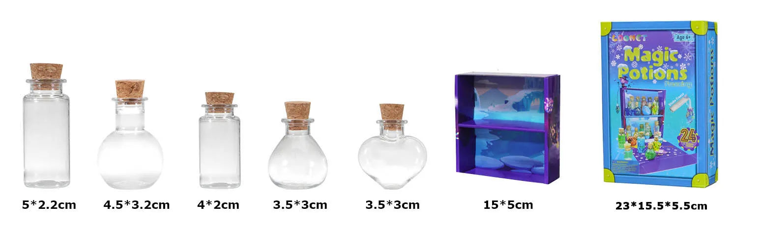 DIY Fairy Magical Potions Kit – Halloween & Christmas Craft Set