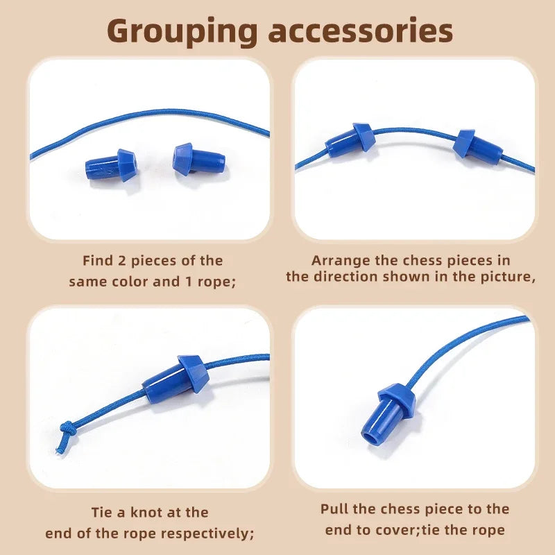 Children’s Rope Puzzle Game – Family Logic & Strategy Toy