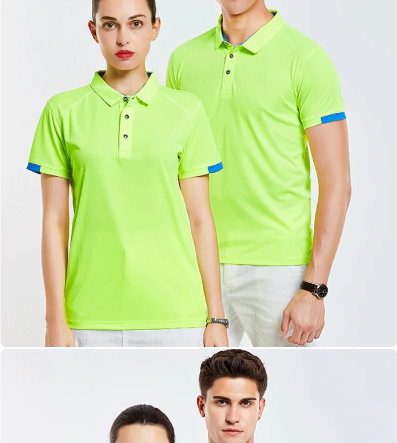 Men’s Quick-Dry Polo Shirt – Casual Sports & Fitness Top