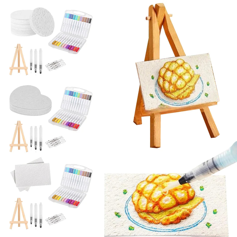 Magic Canvas 3D Puffy Paint Pen Set – 12 Colors DIY Art Kit