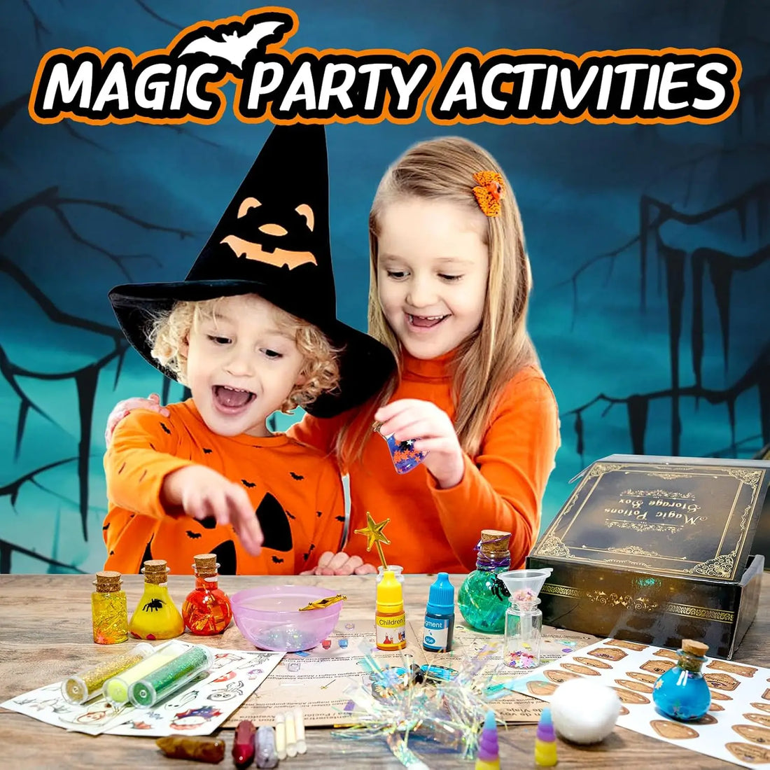 DIY Fairy Magical Potions Kit – Halloween & Christmas Craft Set