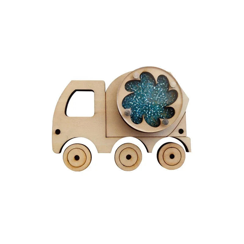 2024 Montessori DIY Busy Board – Wooden Educational Toy for Kids