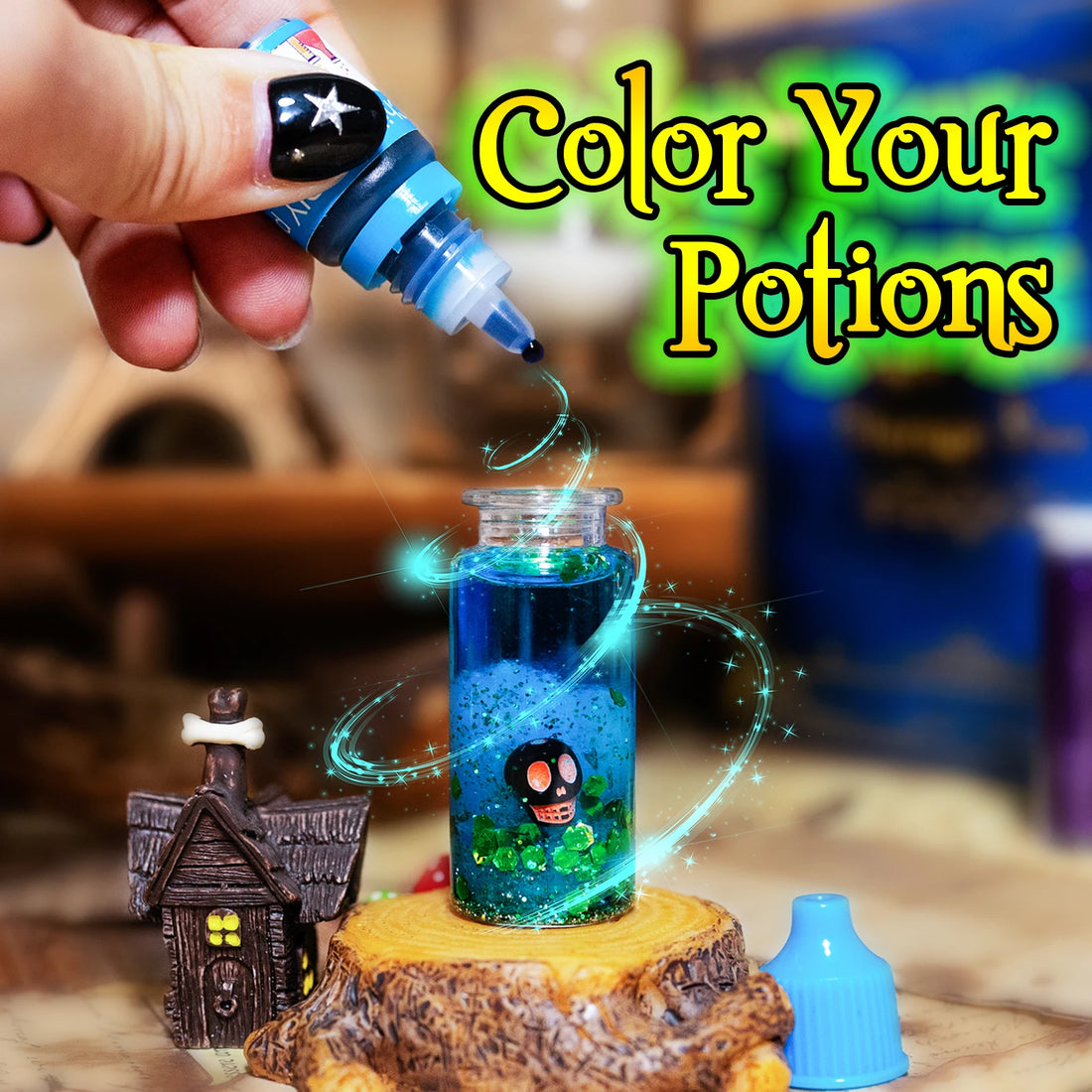 DIY Fairy Magical Potions Kit – Halloween & Christmas Craft Set