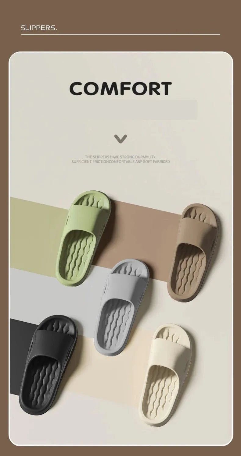 High Quality Men's Ligtweight EVA Indoor Home Sandals Slippers Shoes Men Slippers Outdoor Students Women Comfortable Slides