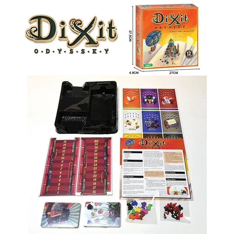 Dixit Odyssey – Storytelling Board Game for Families & Parties
