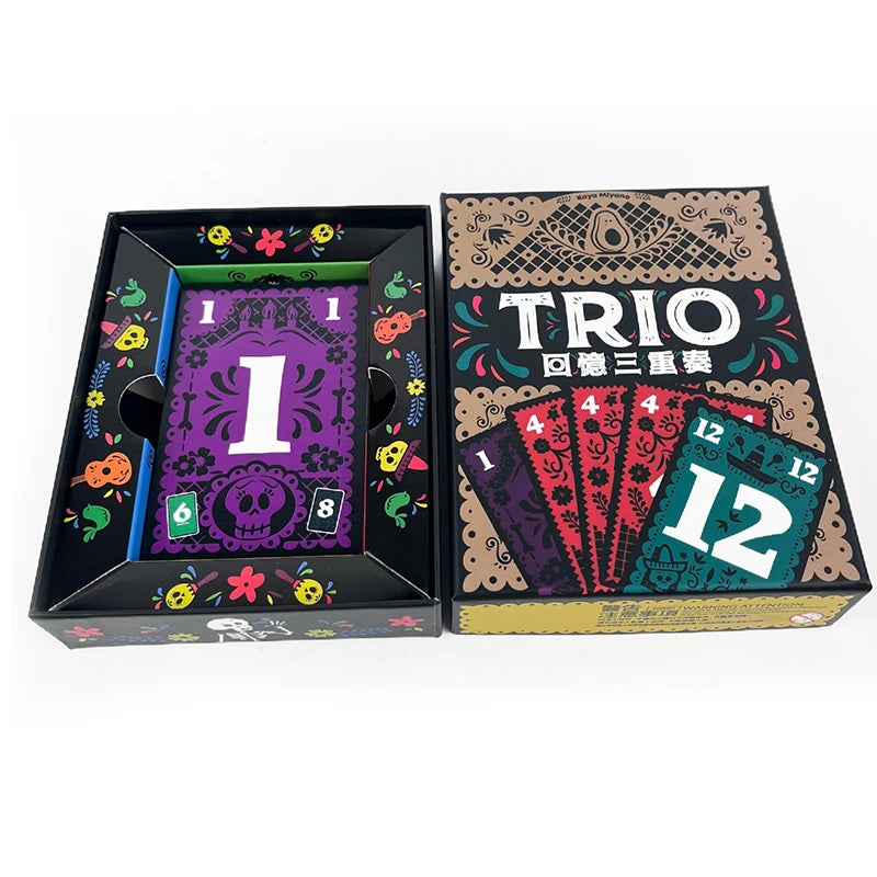 Trio Strategic Card Game – Fun Party Board Game