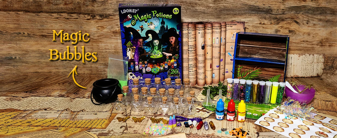 DIY Fairy Magical Potions Kit – Halloween & Christmas Craft Set
