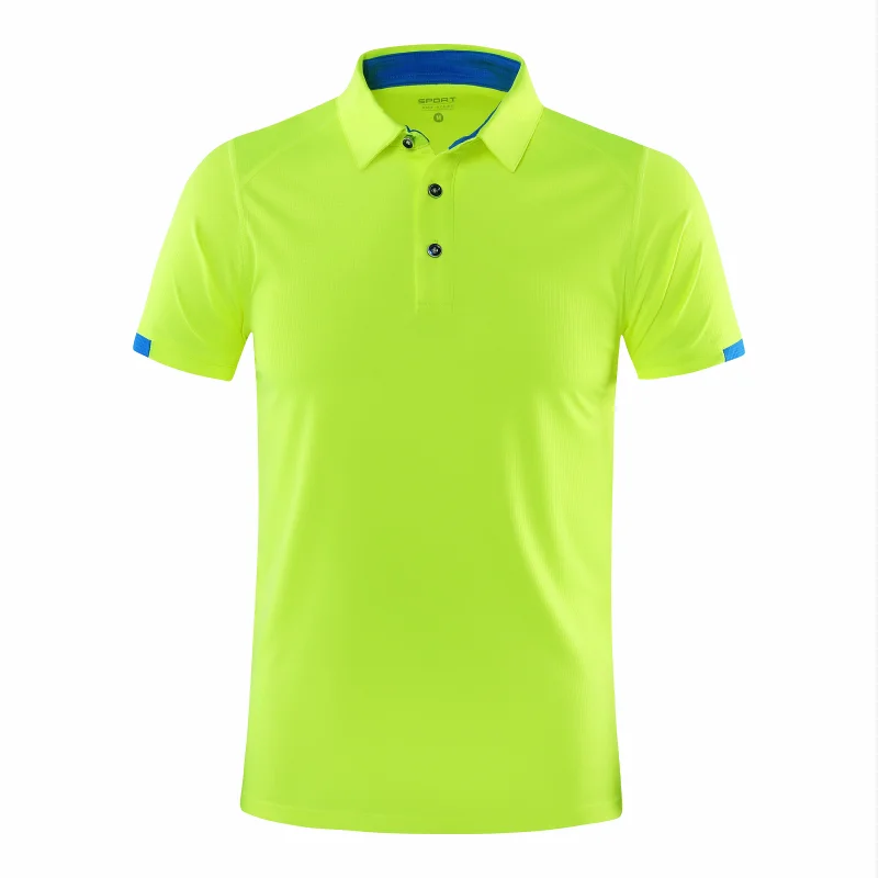 Men’s Quick-Dry Polo Shirt – Casual Sports & Fitness Top