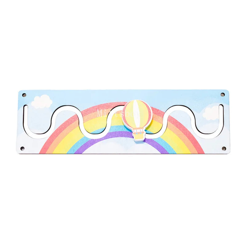 2024 Montessori DIY Busy Board – Wooden Educational Toy for Kids