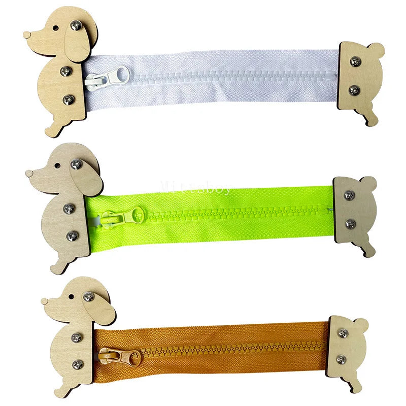 2024 Montessori DIY Busy Board – Wooden Educational Toy for Kids