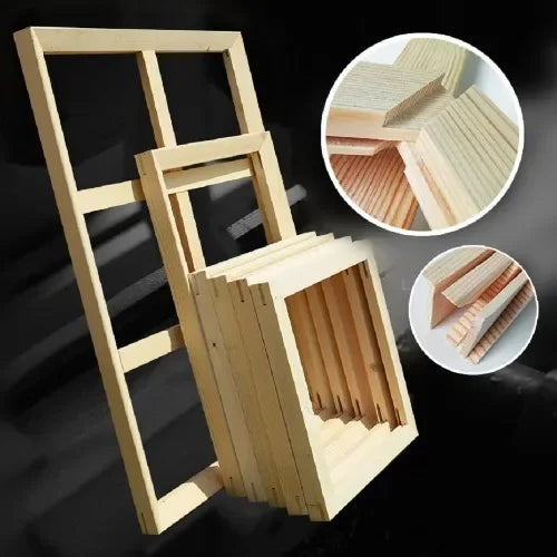 Nordic Christmas Wall Art – Santa & Tree Canvas Prints