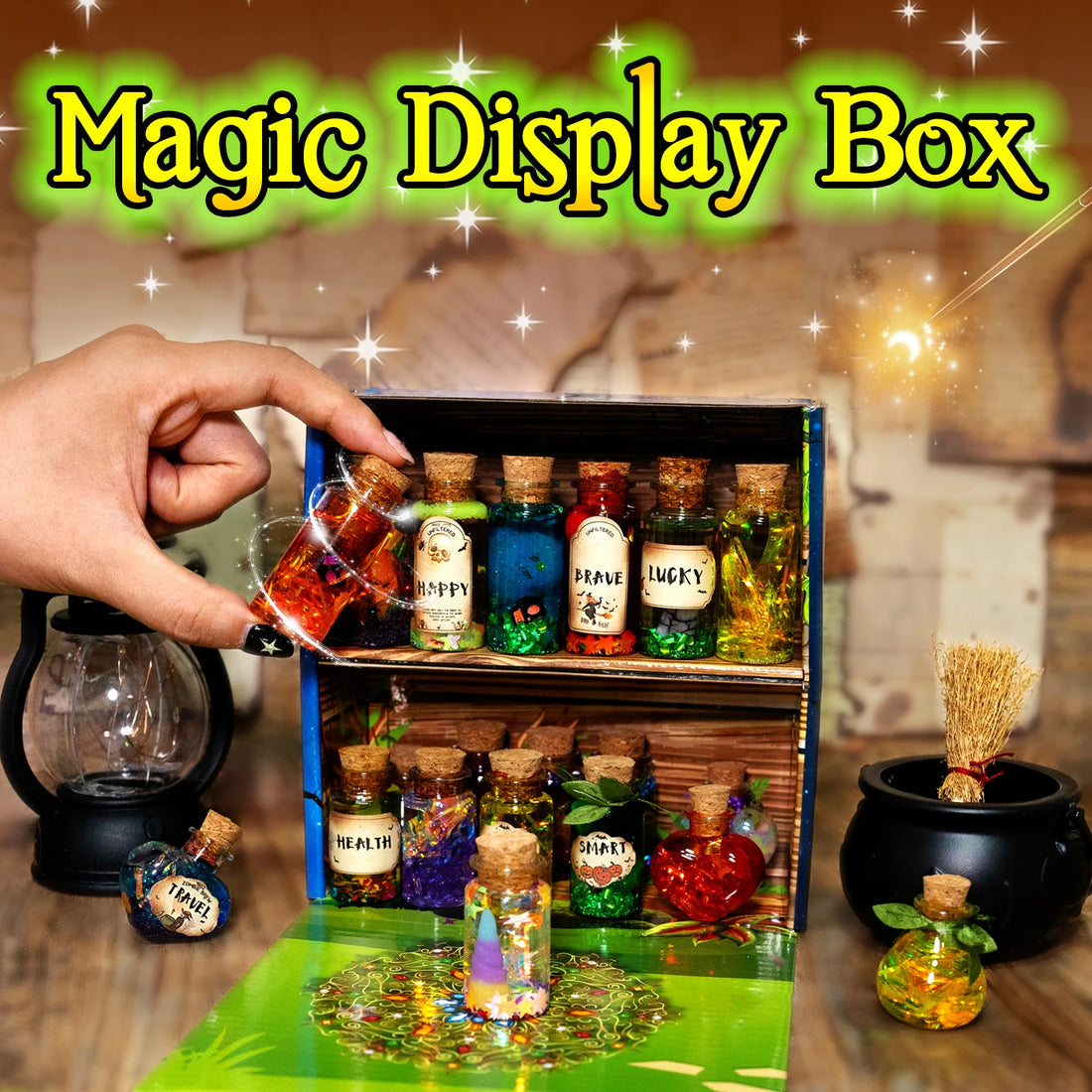 DIY Fairy Magical Potions Kit – Halloween & Christmas Craft Set