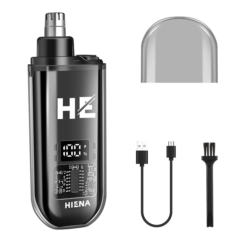hiena Finish Machine Electric Professional Electric Hair Clippers Beard Clipper Rechargeable Men's Shaver Hair Trimmer Kit