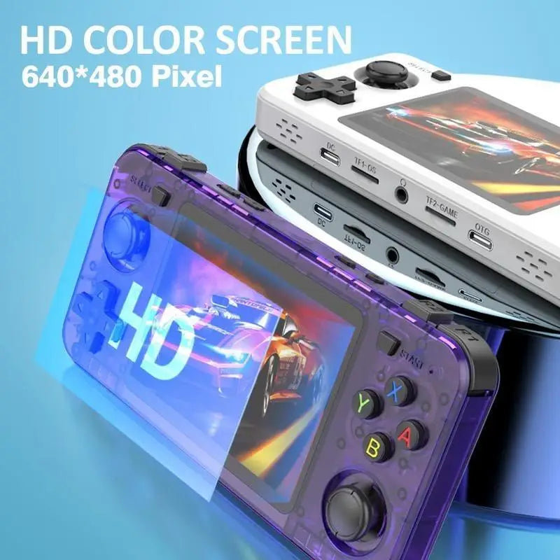 R36H Retro Handheld Game Console – 3.5" IPS, 15000+ Games