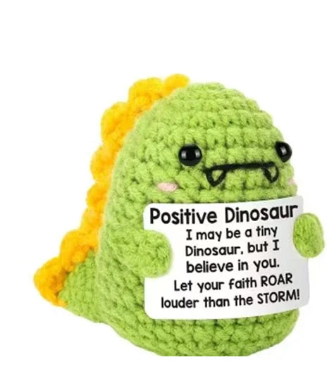 Positive Energy Potato Hug Plush – Mini Handmade Wool Doll