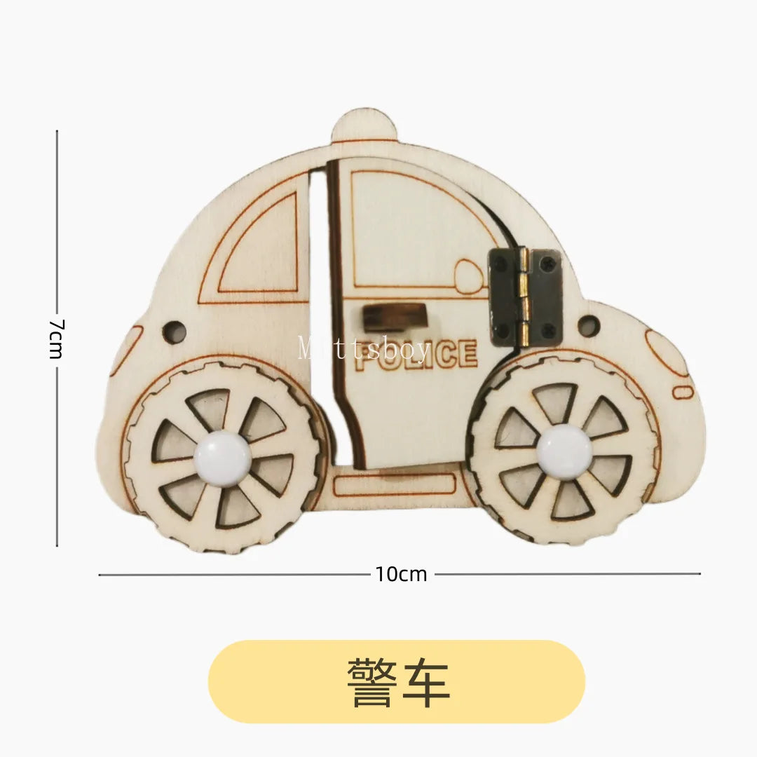 2024 Montessori DIY Busy Board – Wooden Educational Toy for Kids