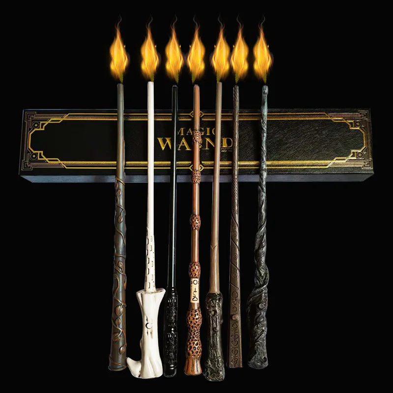 Creative Electronic Flasher Magic Wand Professional Flame Igniter Magician Prop Accessories Magia Games