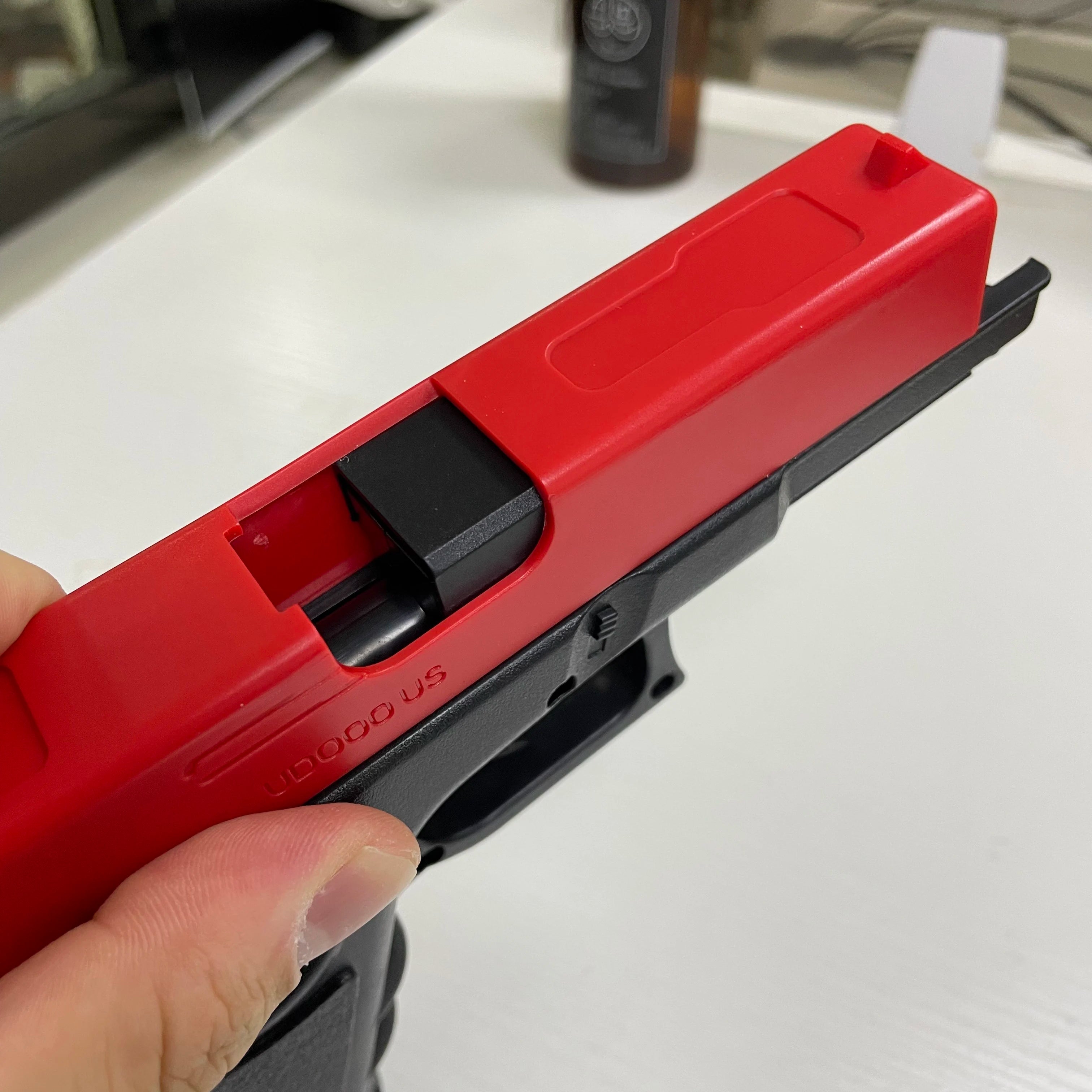 High quality soft bullet air gun manual G17 glock toy gun lower magazine laser outdoor sports CS game weapons children gift