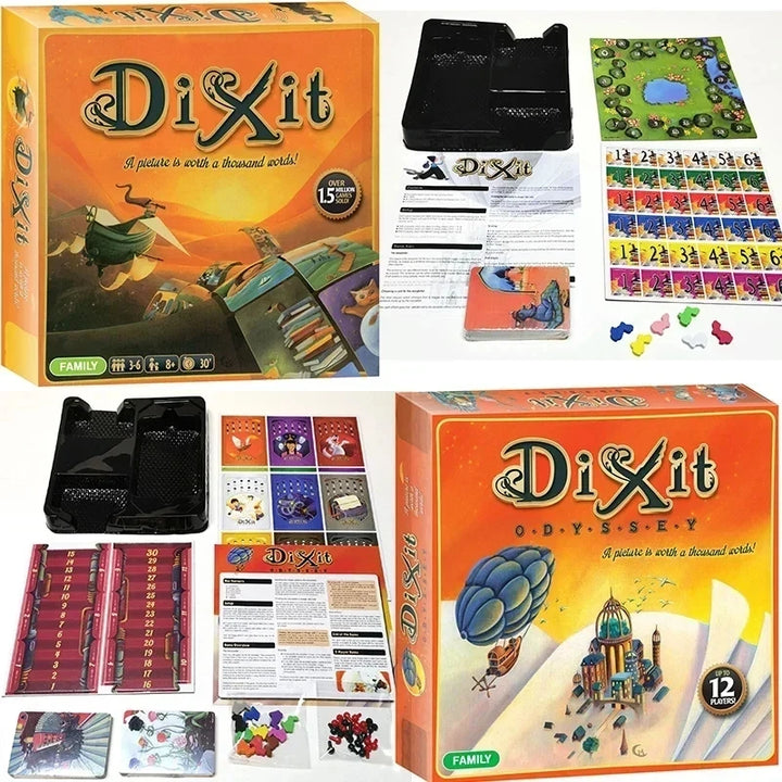 Dixit Odyssey – Storytelling Board Game for Families & Parties