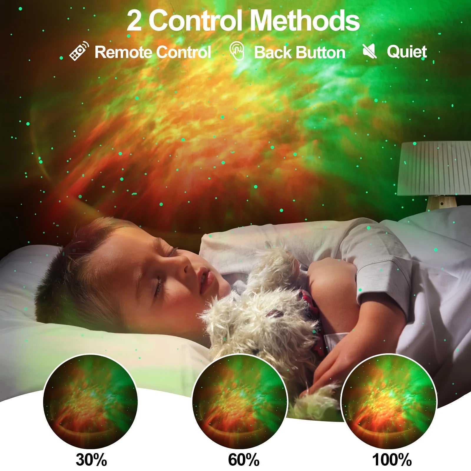 Astronaut Galaxy Star Projector – LED Night Light for Bedroom & Home Decor