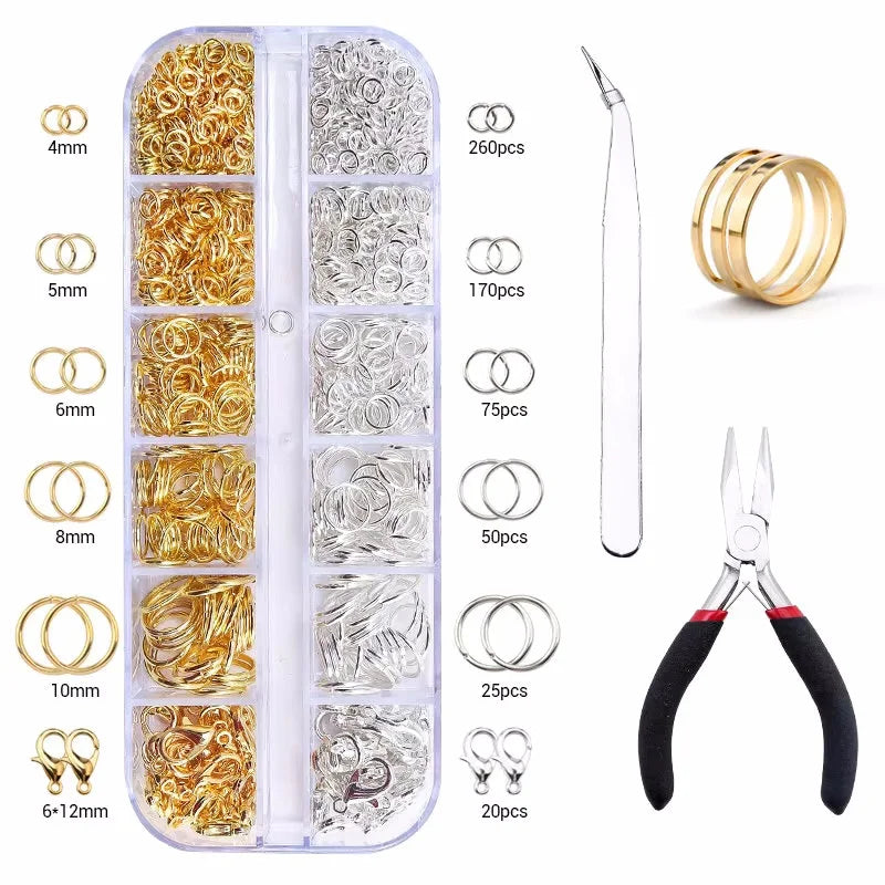 Jewelry Making Kit – Tools, Wires, Charms & Findings Set
