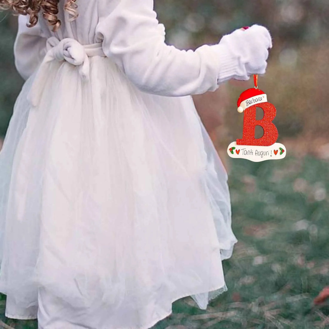 Christmas Letter Pendant Decorations – Acrylic DIY Xmas Ornaments