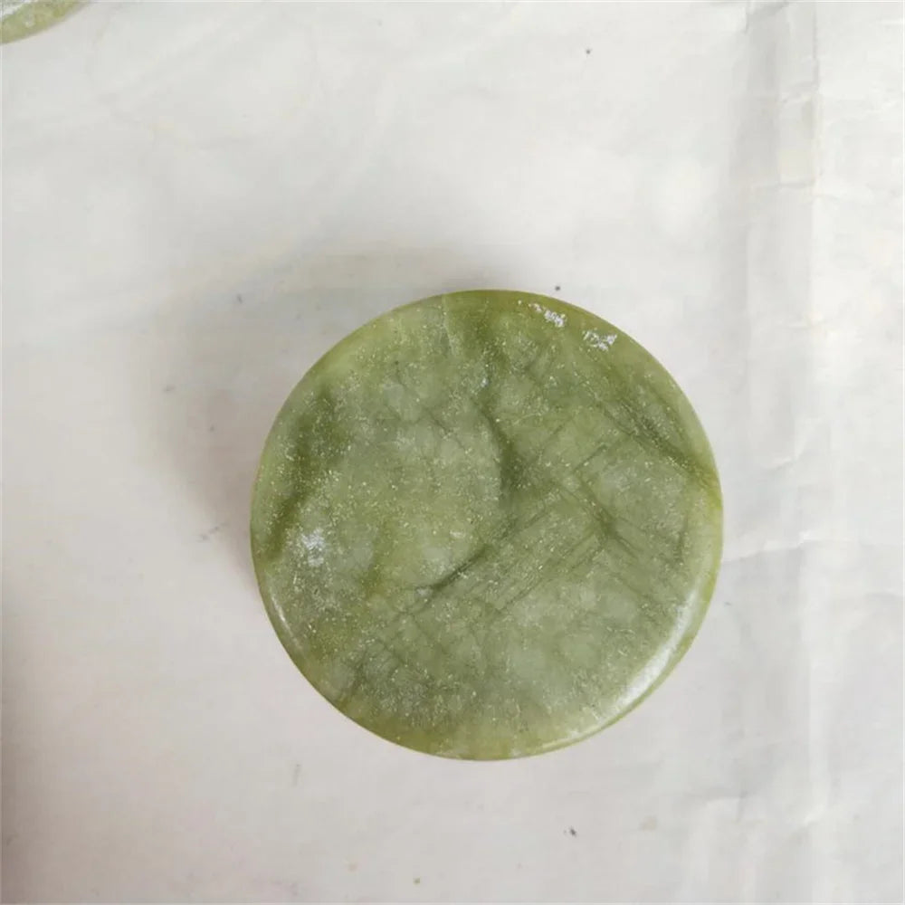1/10pcs Natural Jade stone slices Flakes Eyelash Extension Jade Slice Crystals