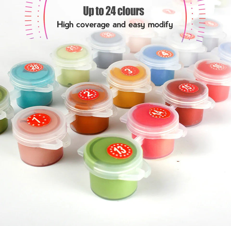 HUACAN Paint By Numbers – Tree of Life Canvas Kit for Adults