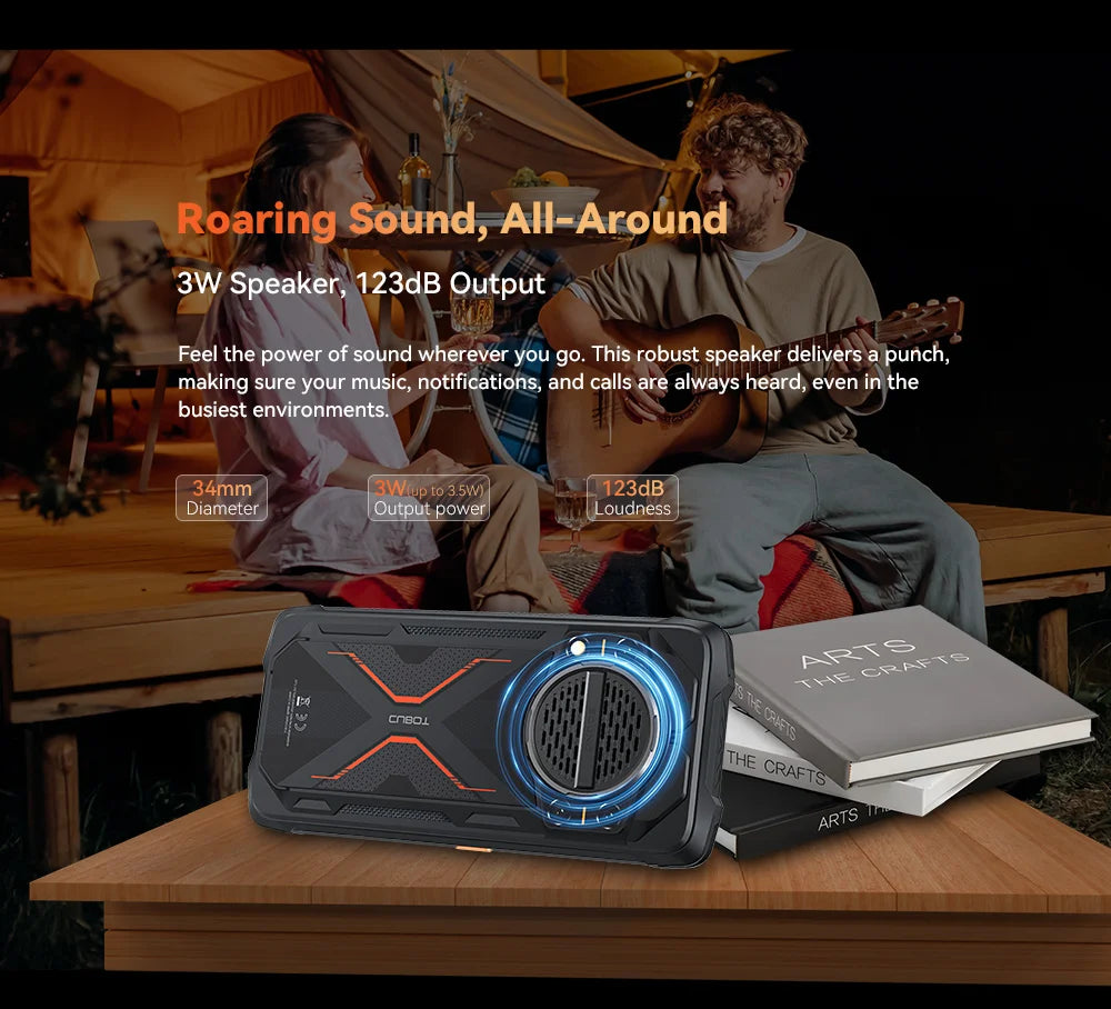 Cubot KingKong Power 3 Rugged Smartphone – 120Hz, 10200mAh