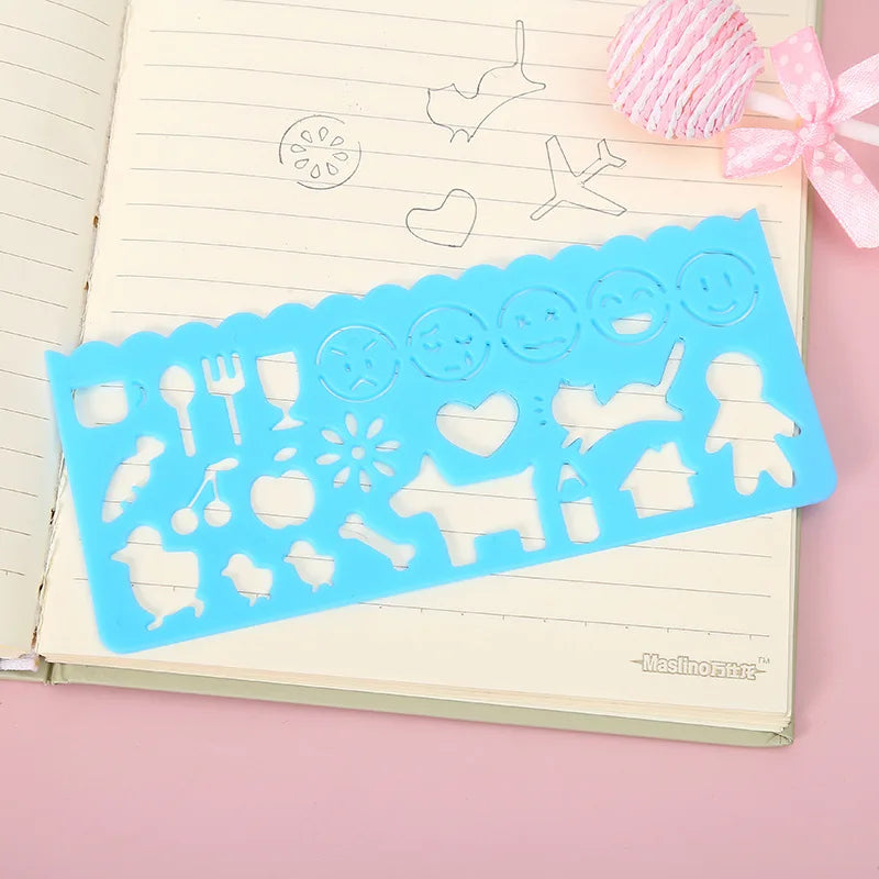 Geometry Spirograph Drawing Stencil Set – Kids Creative Art Toy