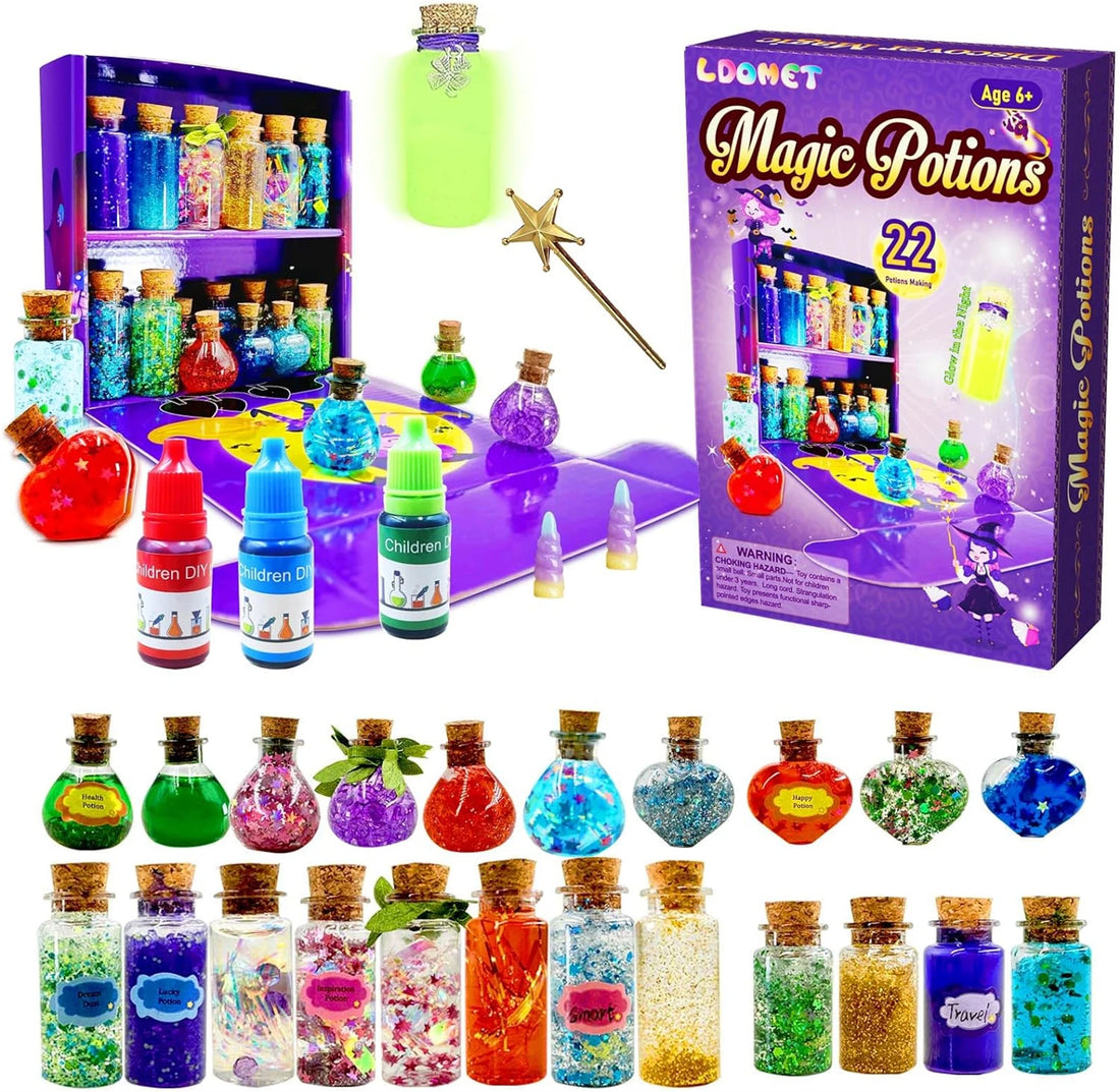DIY Fairy Magical Potions Kit – Halloween & Christmas Craft Set