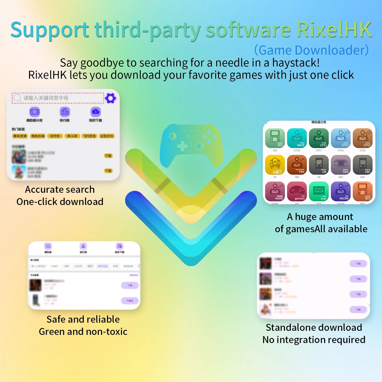 ANBERNIC RG34XX Retro Handheld – 3.4" IPS, WiFi & Bluetooth