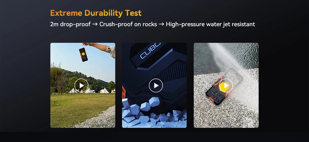 Cubot KingKong Power 5 Rugged Smartphone – 15300mAh, 120Hz