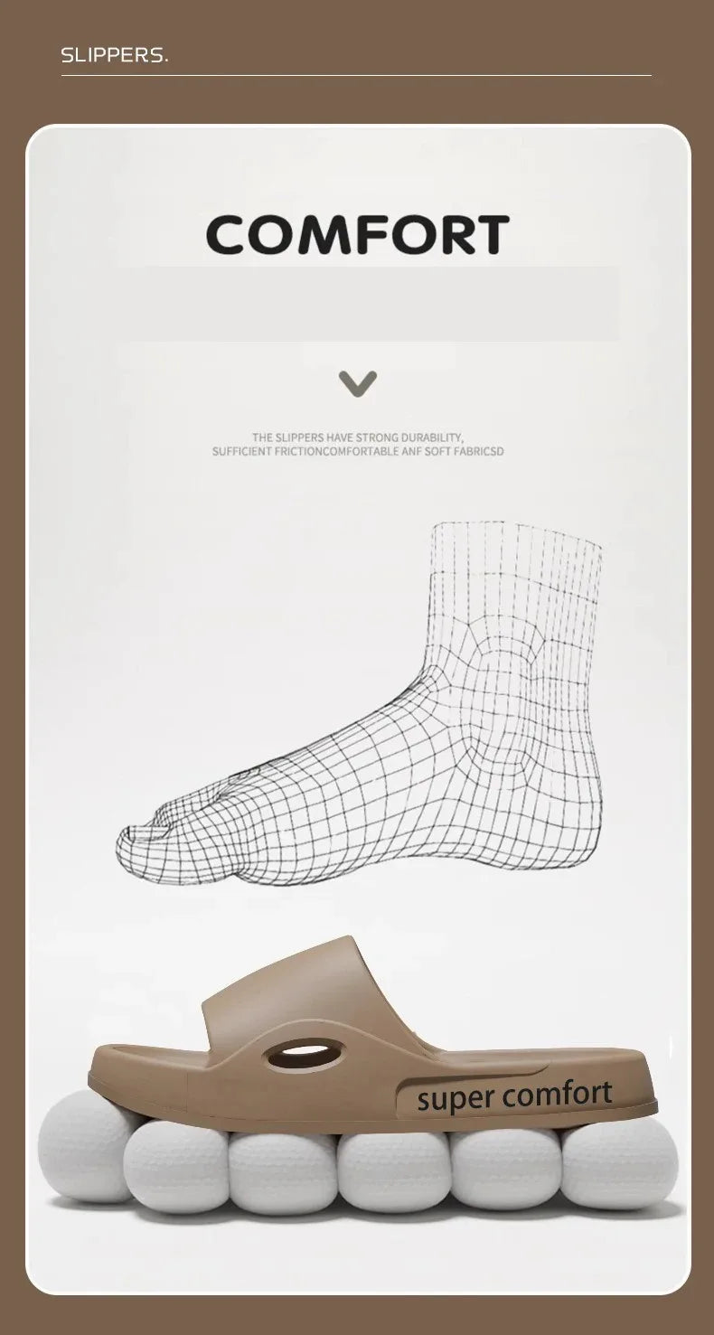 High Quality Men's Ligtweight EVA Indoor Home Sandals Slippers Shoes Men Slippers Outdoor Students Women Comfortable Slides