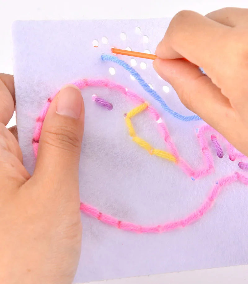 Montessori Lacing Toys – Animal Sewing Kit for Toddlers & Kids