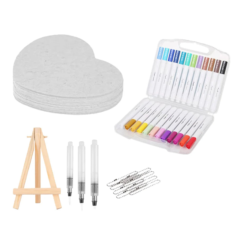 Magic Canvas 3D Puffy Paint Pen Set – 12 Colors DIY Art Kit