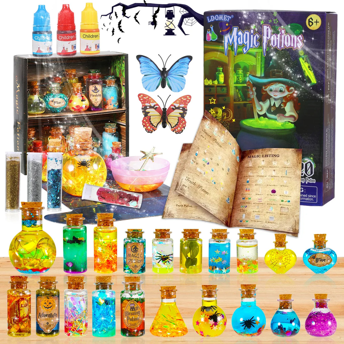 DIY Fairy Magical Potions Kit – Halloween & Christmas Craft Set