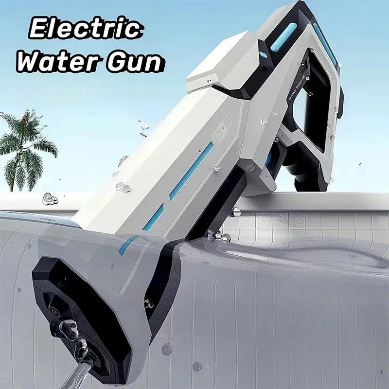 Electric Water Gun – Powerful Automatic Squirt Blaster for Adults & Kids
