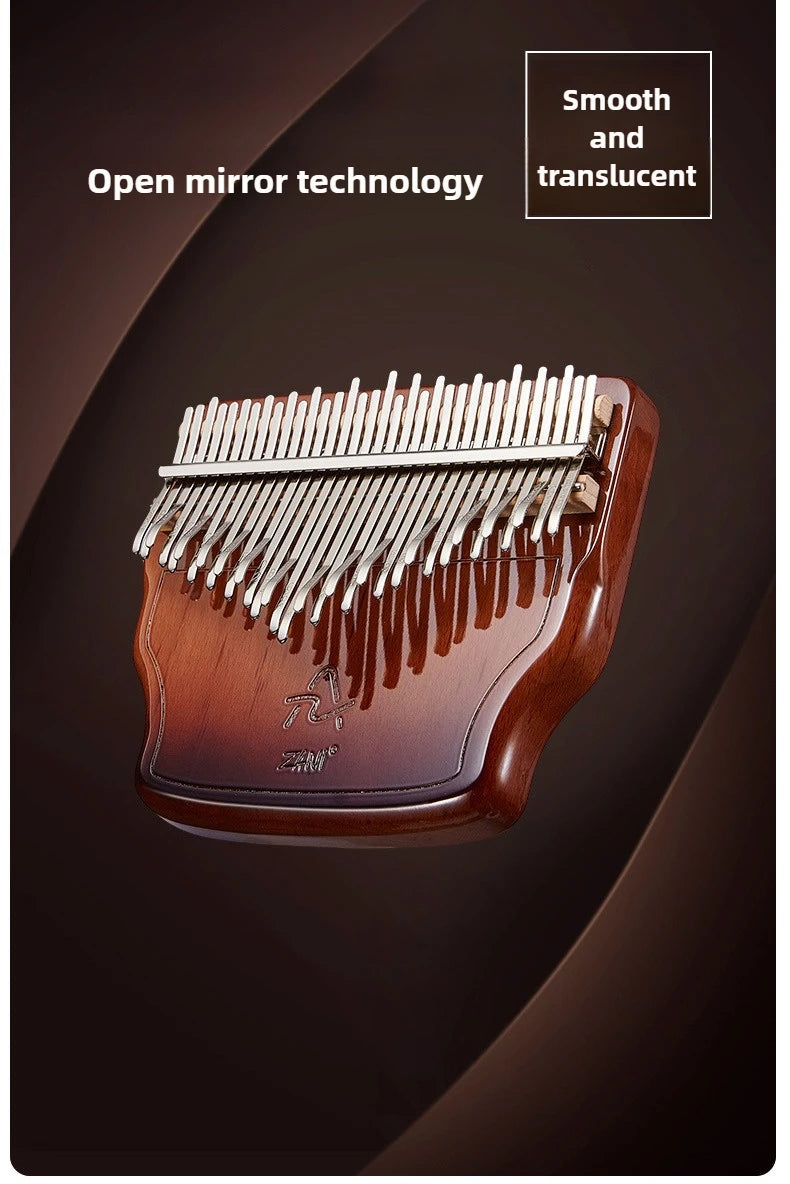 34-Tone Wooden Kalimba – Thumb Piano for Meditation & Healing