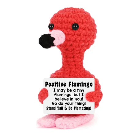 Positive Energy Potato Hug Plush – Mini Handmade Wool Doll