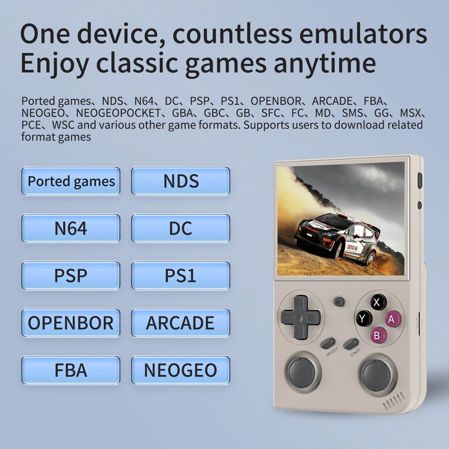 BATLEXP G350 Handheld Console – 3.5" IPS, Dual Joystick, Vibration