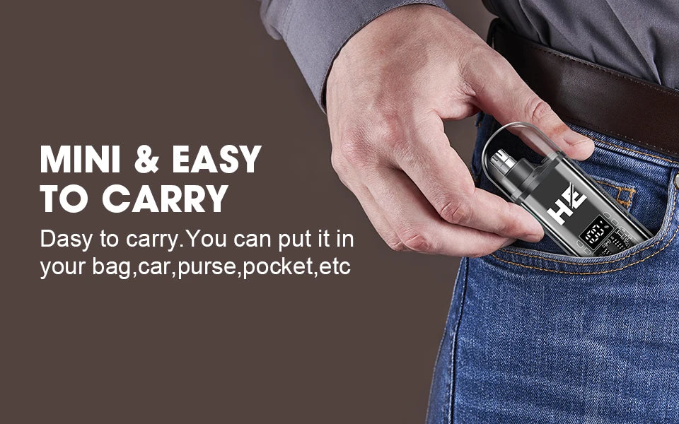 hiena Finish Machine Electric Professional Electric Hair Clippers Beard Clipper Rechargeable Men's Shaver Hair Trimmer Kit