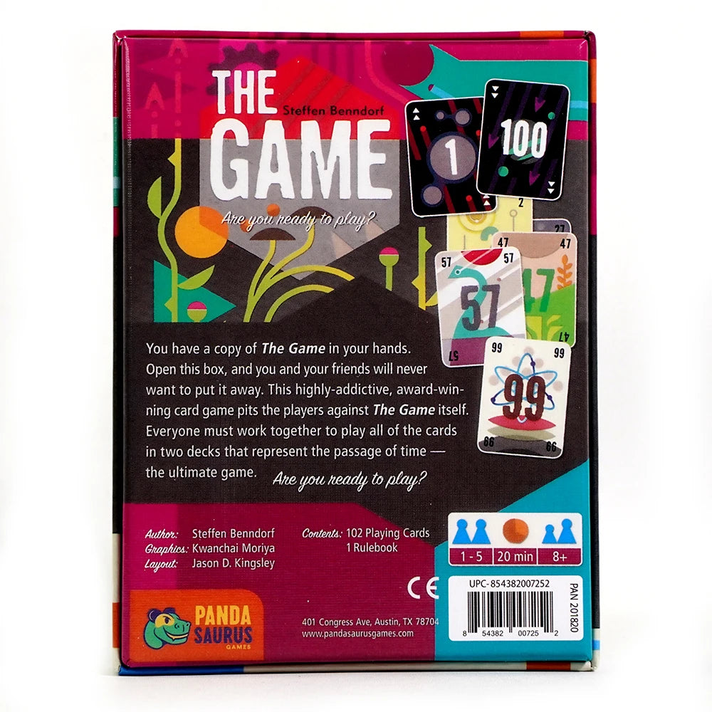 The Game – Cooperative Strategy Card Game for Families & Friends