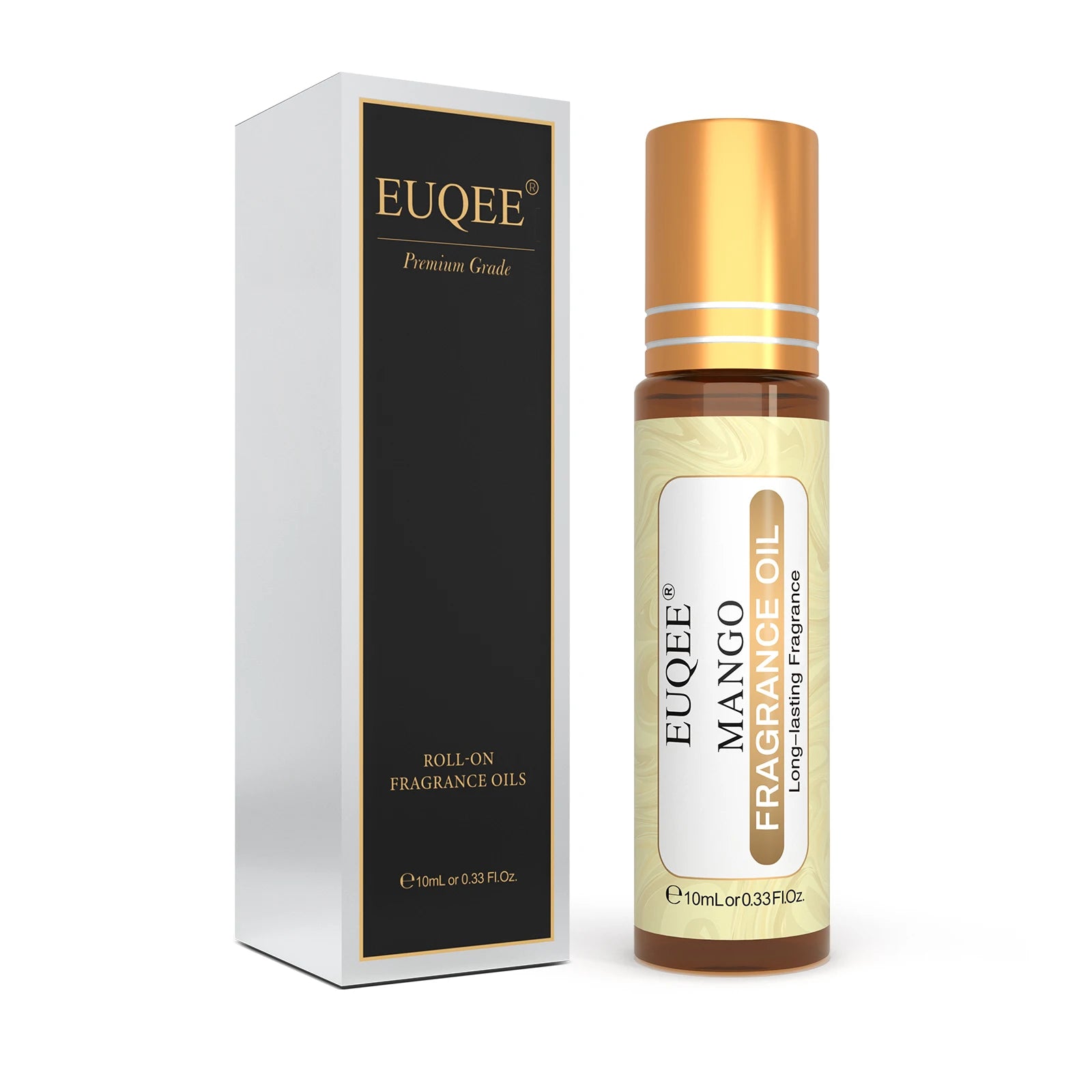 EUQEE 10 ml Roll-On Scent Oil – Long-Lasting Fruity & Floral Unisex Fragrance
