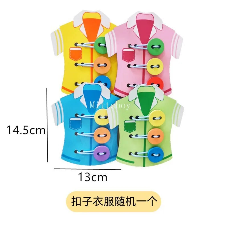 2024 Montessori DIY Busy Board – Wooden Educational Toy for Kids